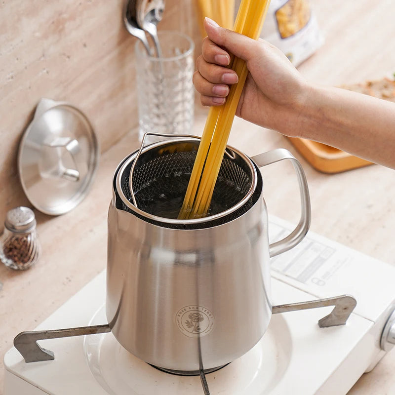 Premium 304 Stainless Steel Fryer – Timeless Design, Lasting Quality