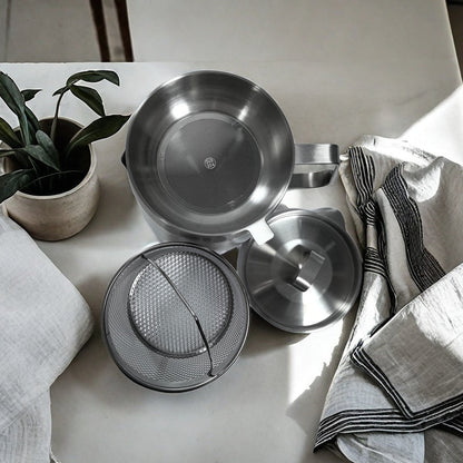 Premium 304 Stainless Steel Fryer – Timeless Design, Lasting Quality